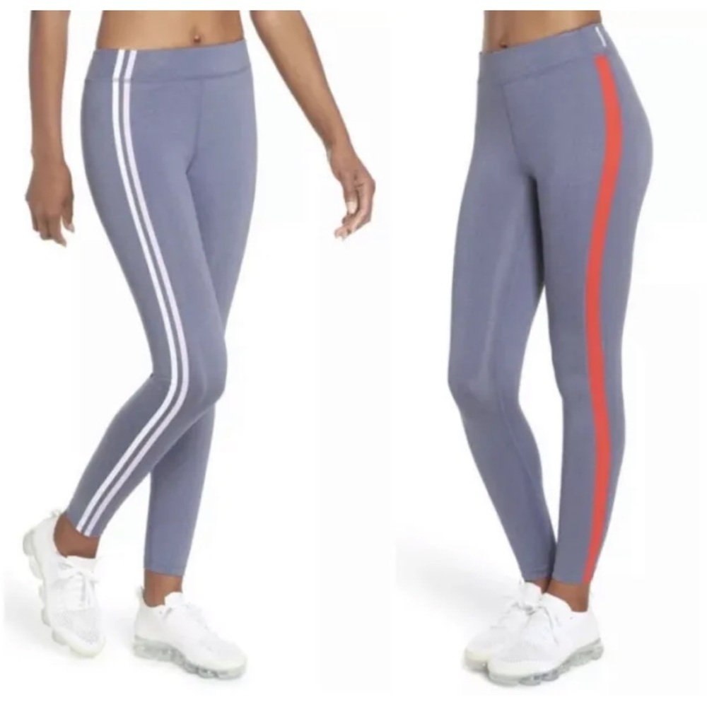 Zella racing stripe leggings Small